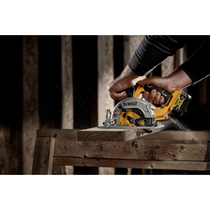 Дисковая пила аккумуляторная DeWALT DCS512P2 - изображение 5
