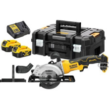 Дискова пила акумуляторна DeWALT DCS571P2