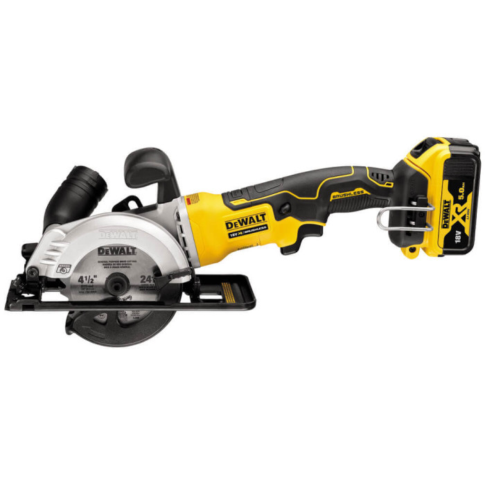 Дисковая пила аккумуляторная DeWALT DCS571P2 - изображение 3