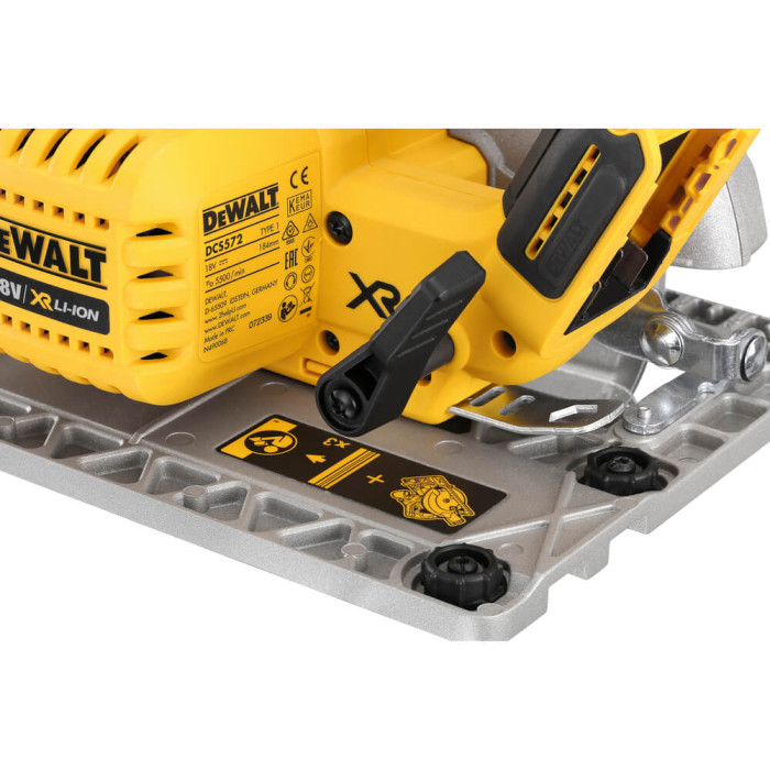 Дискова пила акумуляторна DeWALT DCS572N без АКБ - зображення 7