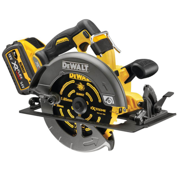 Дисковая пила аккумуляторная DeWALT DCS578T2 - изображение 3