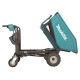 Тачка садовая аккумуляторная Makita DCU602Z без АКБ - изображение 2