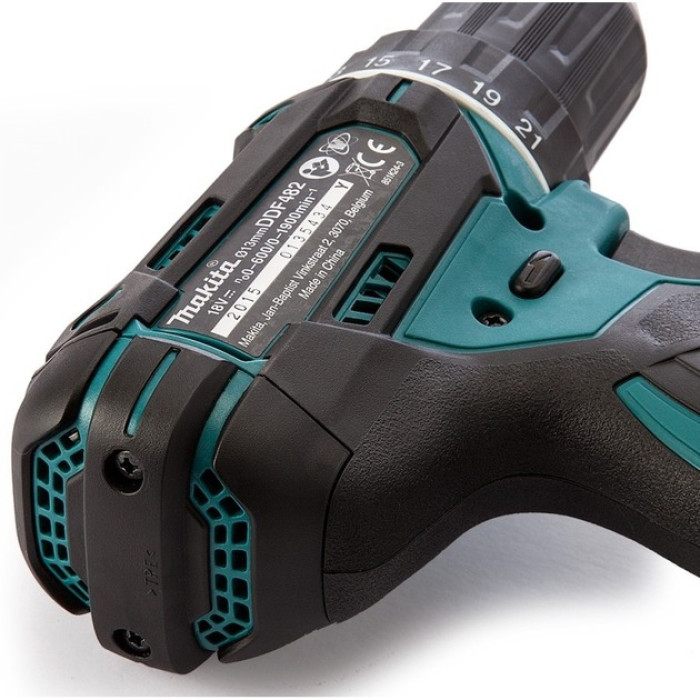 Дриль-шуруповерт акумуляторний Makita DDF482RFE - зображення 4