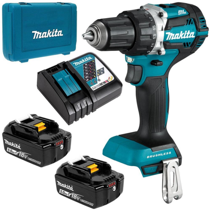 Дриль-шуруповерт акумуляторний Makita DDF484RTE