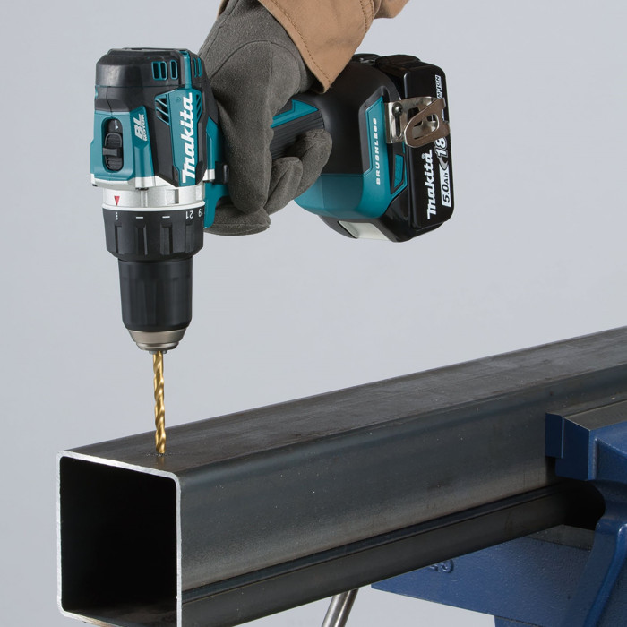 Дриль-шуруповерт акумуляторний Makita DDF484RTE - зображення 9