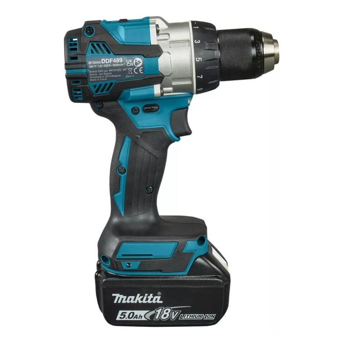 Дриль-шуруповерт акумуляторний Makita DDF489RTJ - зображення 3