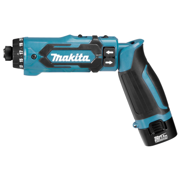 Акумуляторна викрутка Makita DF012DSE - зображення 3