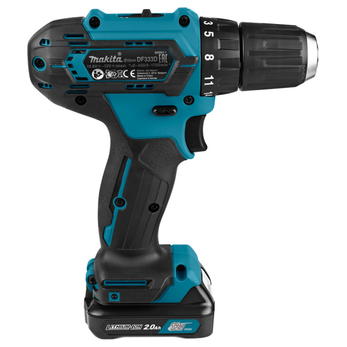 Дриль-шуруповерт акумуляторний Makita DF333DSAE - зображення 6