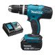 Дриль-шуруповерт ударний акумуляторний Makita DHP453RFX8
