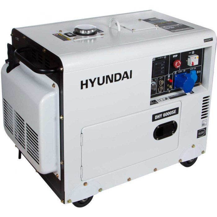 Генератор дизельний HYUNDAI DHY 6000SE - зображення 4