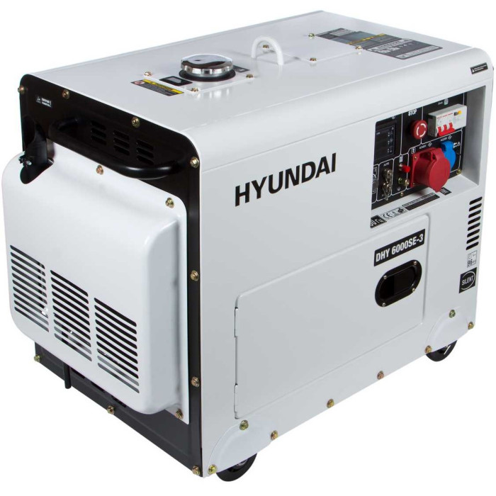 Генератор дизельний HYUNDAI DHY 6000SE-3 - зображення 3