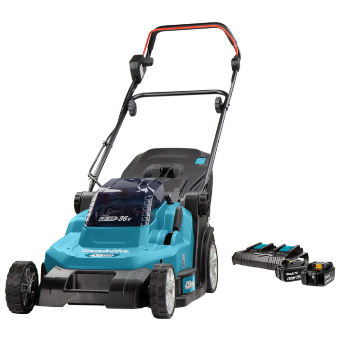 Газонокосилка аккумуляторная Makita DLM432CT2