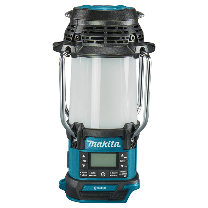 Аккумуляторный радиоприёмник с фонарём, Bluetooth, USB Makita DMR056 без АКБ - изображение 2