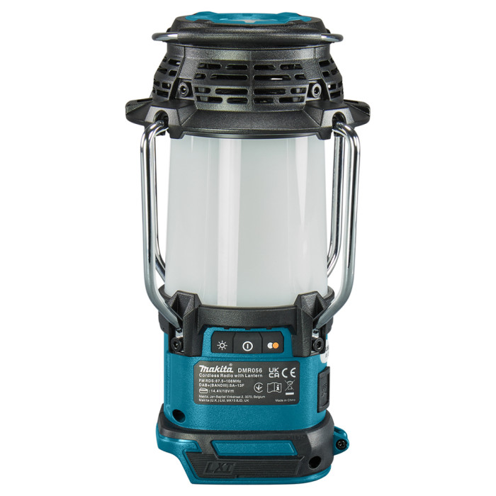 Аккумуляторный радиоприёмник с фонарём, Bluetooth, USB Makita DMR056 без АКБ - изображение 4