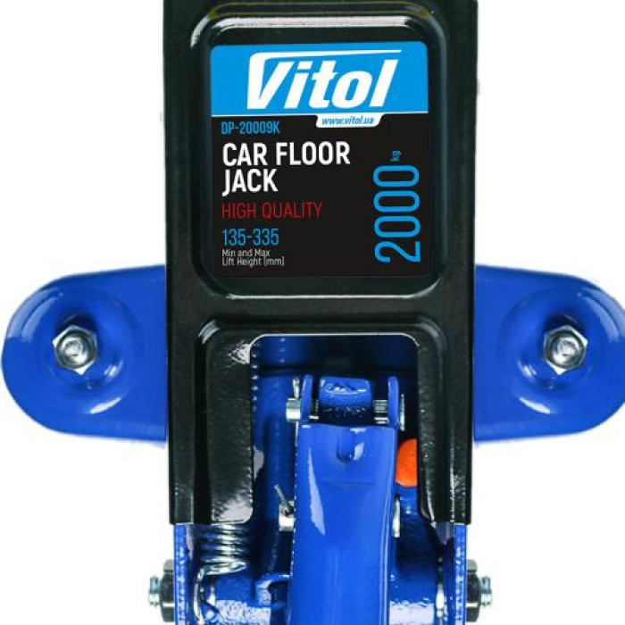 Домкрат гидравлический подкатный Vitol 2 т ДП-20065К - изображение 10
