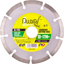 Круг алмазный по бетону Alloid 125х22.23 мм DS-7125S