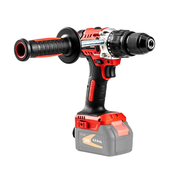 Дриль-шуруповерт акумуляторний GTM DSI18/80BL_BARE TOOL без АКБ - зображення 3