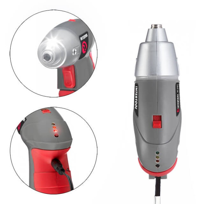 Аккумуляторная отвёртка INTERTOOL DT-0301 - изображение 4