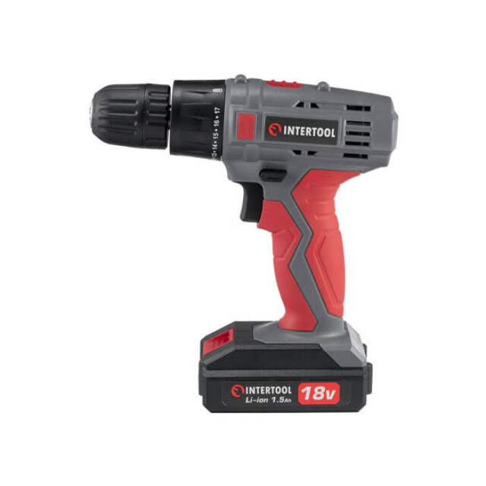 Дрель-шуруповерт аккумуляторная INTERTOOL DT-0315 - изображение 5