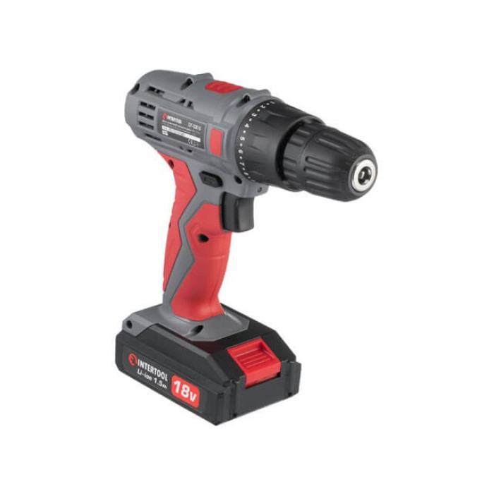 Дрель-шуруповерт аккумуляторная INTERTOOL DT-0315 - изображение 7