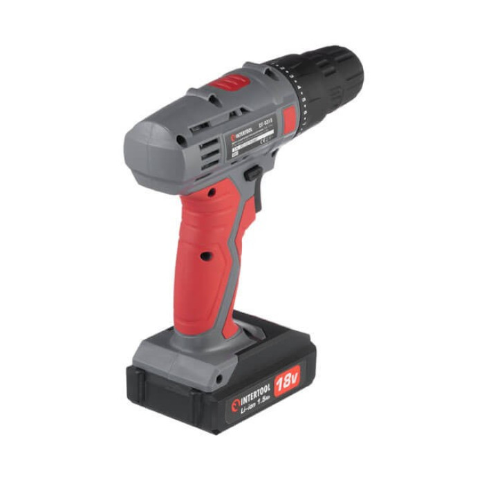 Дрель-шуруповерт аккумуляторная INTERTOOL DT-0315 - изображение 9