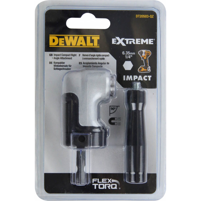 Насадка з гнучким приводом кутова DeWALT DT20503 - зображення 3
