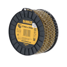 Косильна жилка DeWALT 2.7 мм 210 м DT20906