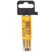 Свёрла по металлу 10 шт DeWALT Extreme 2 HSS-G 3.5х39х70 мм DT5542