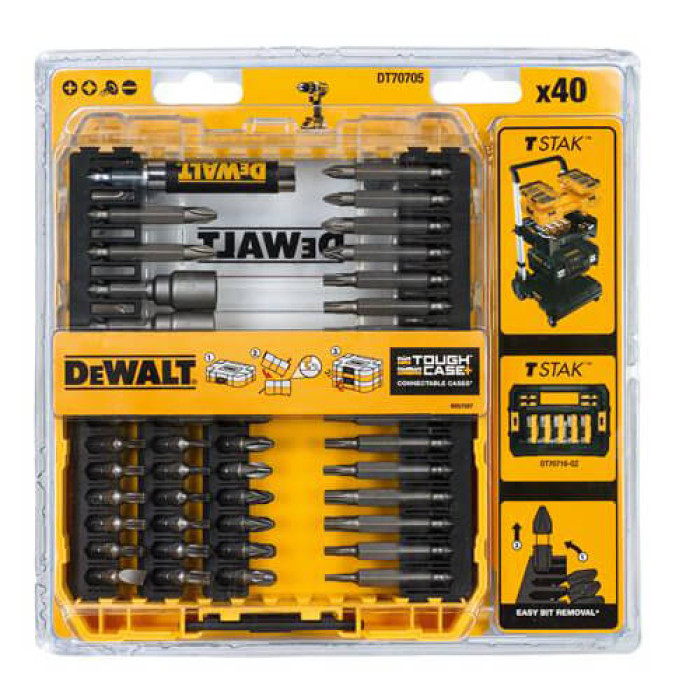 Набор бит DeWALT DT70705 - изображение 3
