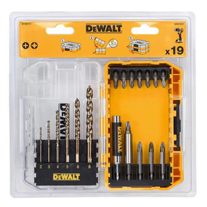 Набор бит и свёрл DeWALT DT70711 - изображение 3