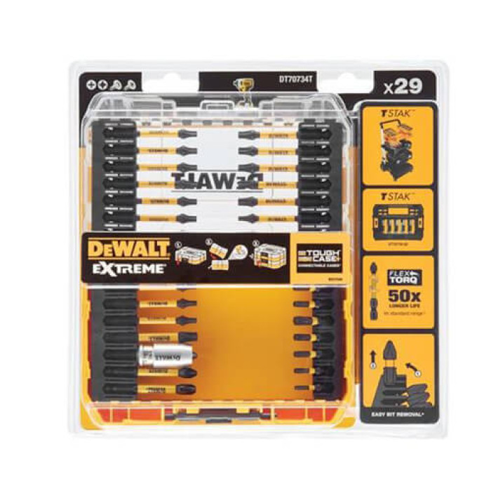 Набор бит DeWALT DT70734T - изображение 2