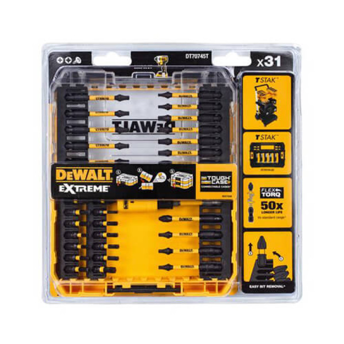 Набор бит DeWALT DT70745T - изображение 3