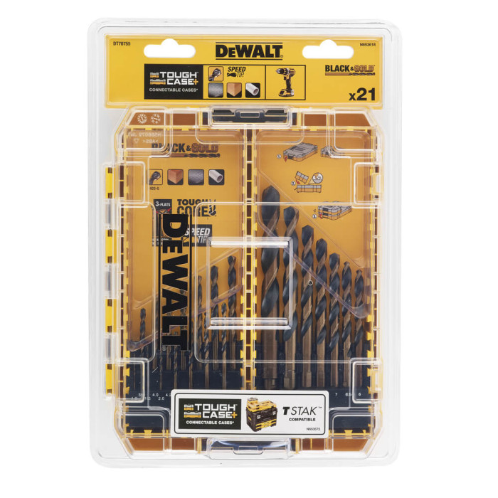 Набір свердел по металу DeWALT DT70755 - зображення 3