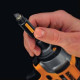 Головка торцевая ударная магнитная с 6-гранным хвостовиком DeWALT Extreme 13 мм 1/4” DT7450 - изображение 4