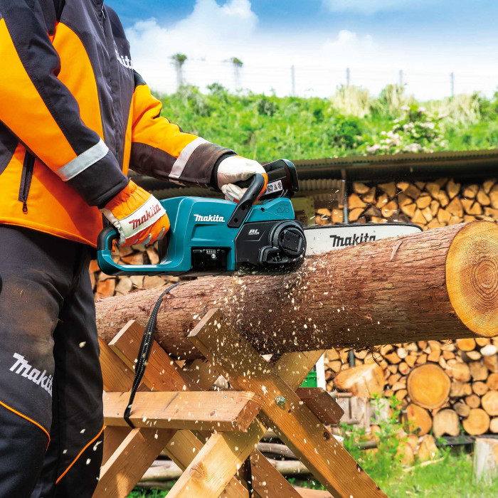 Цепная пила аккумуляторная Makita DUC357Z без АКБ - изображение 11
