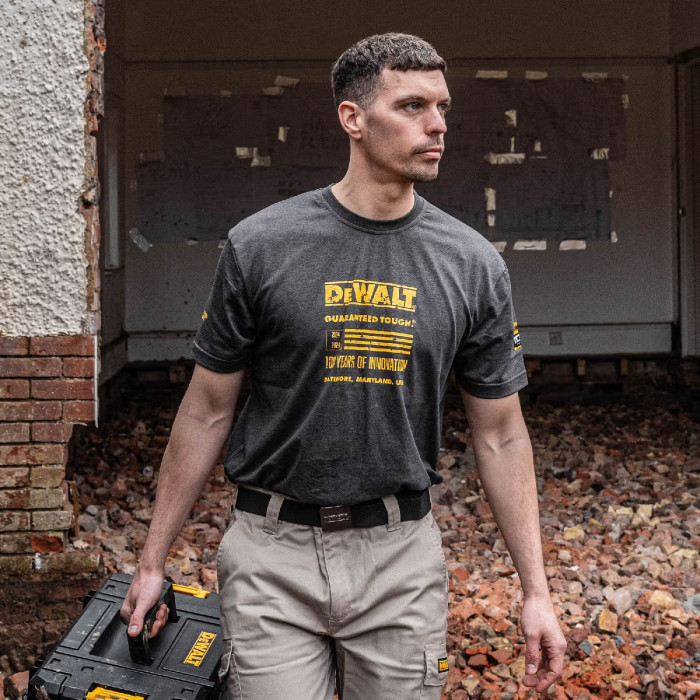 Футболка DeWALT 100 Year T-Shirt L DWC240-004-L - изображение 5