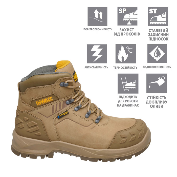 Ботинки рабочие DeWALT Ludlow 42 р DWF50355-179-08 - изображение 2