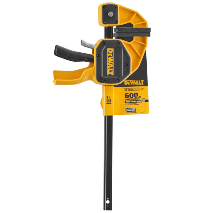 Струбцина XL тригерна DeWALT 300 мм DWHT0-83185 - зображення 5