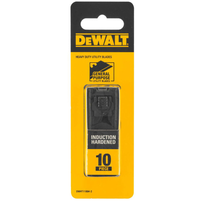 Лезвия к ножу трапециевидные 10 шт DeWALT 19 мм DWHT11004-2