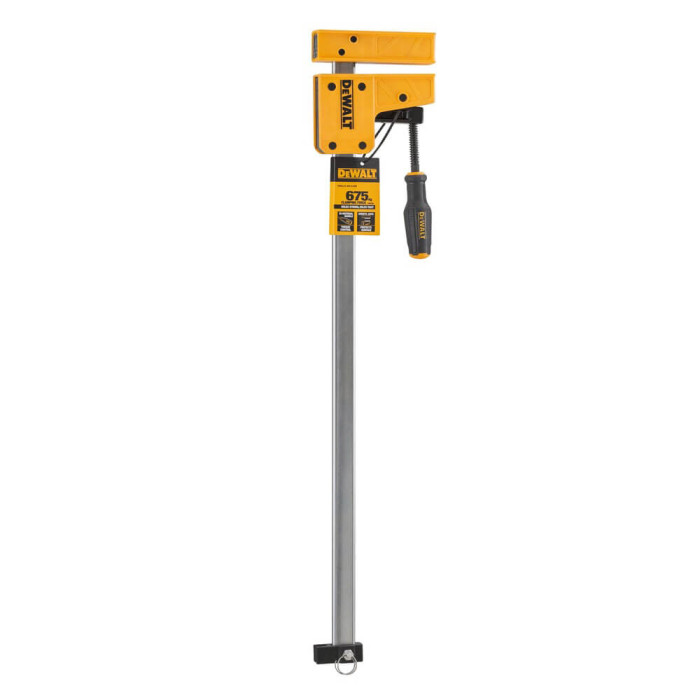 Струбцина рейкова паралельна DeWALT 600 мм DWHT83831-1 - зображення 4