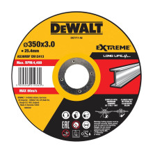 Круг отрезной по металлу DeWALT Extreme 350х25.4х3 мм DX7711