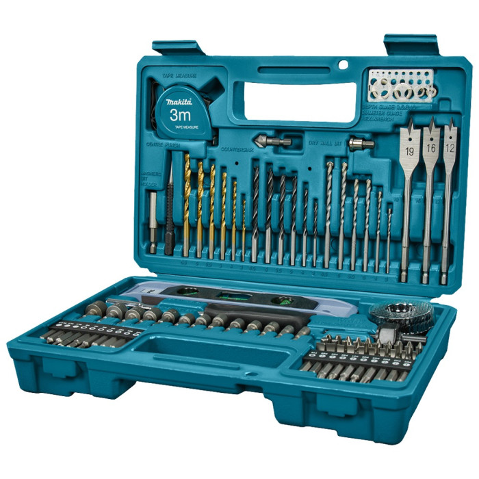 Набір біт та свердел Makita 102 предмети E-10730 - зображення 3