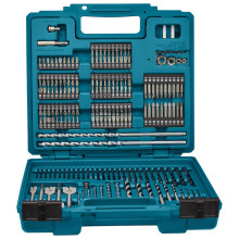 Набор бит и сверл Makita 256 предметов E-11689