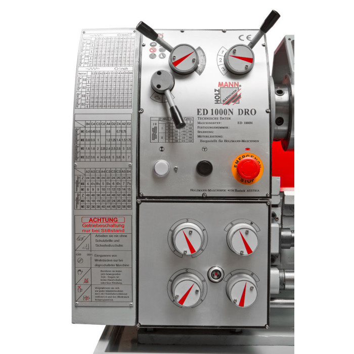 Токарно-гвинторізний верстат Holzmann ED 1000N ED1000N_400V - зображення 3