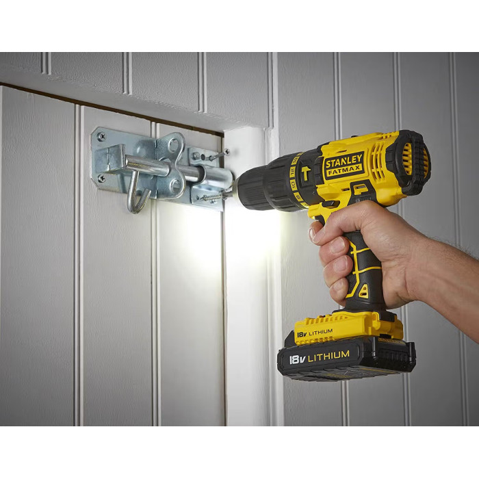 Дриль-шуруповерт ударний акумуляторний STANLEY FatMax FMC626C2K - зображення 10