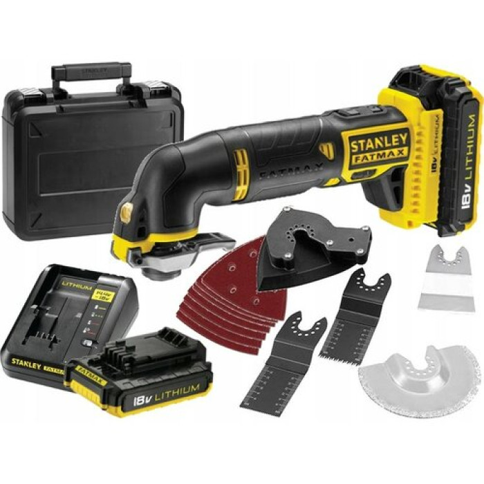 Многофункциональный инструмент (Реноватор) аккумуляторный STANLEY FatMax FMC710D2