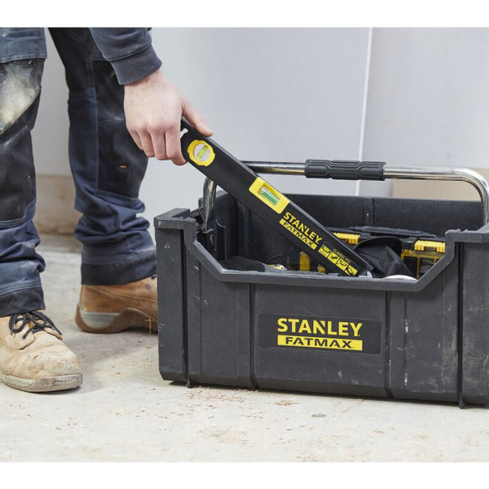 Рівень FatMax WATERFIT CLASSIC PRO алюмінієвий довжиною 400 мм з двома капсулами STANLEY FMHT42553-1 - зображення 5