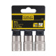 Haбіp гoлoвoк торцевих 3 шт STANLEY FatMax Maxi Drive 17-19 мм 1/2 дюйма FMMT17094-0 - зображення 7