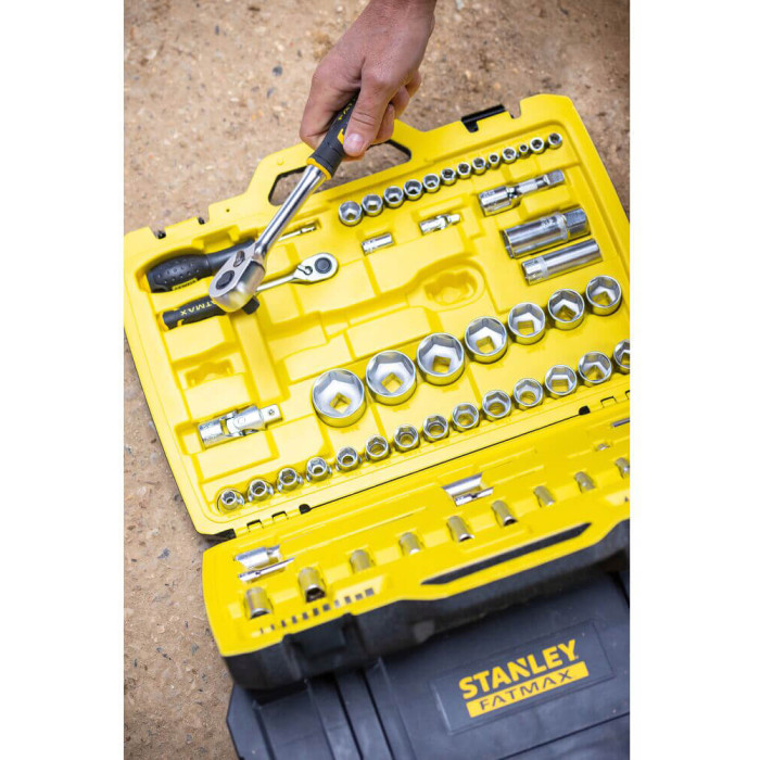 Набор торцевых головок STANLEY FATMAX Maxi Drive 81 предм.  FMMT82826-1 - изображение 3