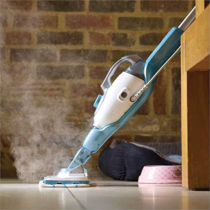 Щітка парова та пароочищувач BLACK+DECKER FSMH13101SM - зображення 2